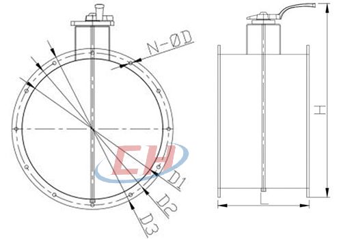 百葉風閥結(jié)構(gòu)圖