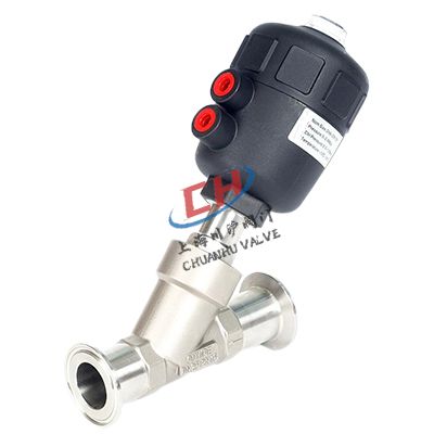 P1快裝氣動(dòng)角座閥圖片