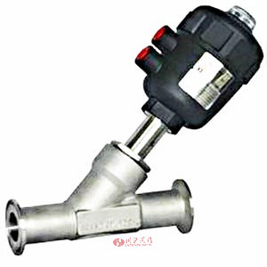 氣動(dòng)卡箍角座閥圖片