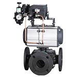 氣動(dòng)三通調(diào)節(jié)球閥