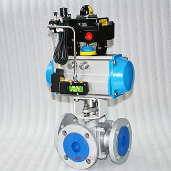 氣動(dòng)三通調(diào)節(jié)球閥