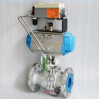 氣動(dòng)調(diào)節(jié)球閥圖片