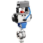 氣動V型調節(jié)球閥