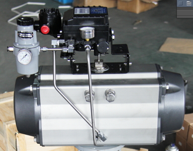 氣動法蘭球閥調(diào)節(jié)型接線圖