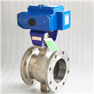 電動V型調節(jié)球閥(不銹鋼法蘭)