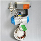 氣動衛(wèi)生級調節(jié)閥(帶定位器)